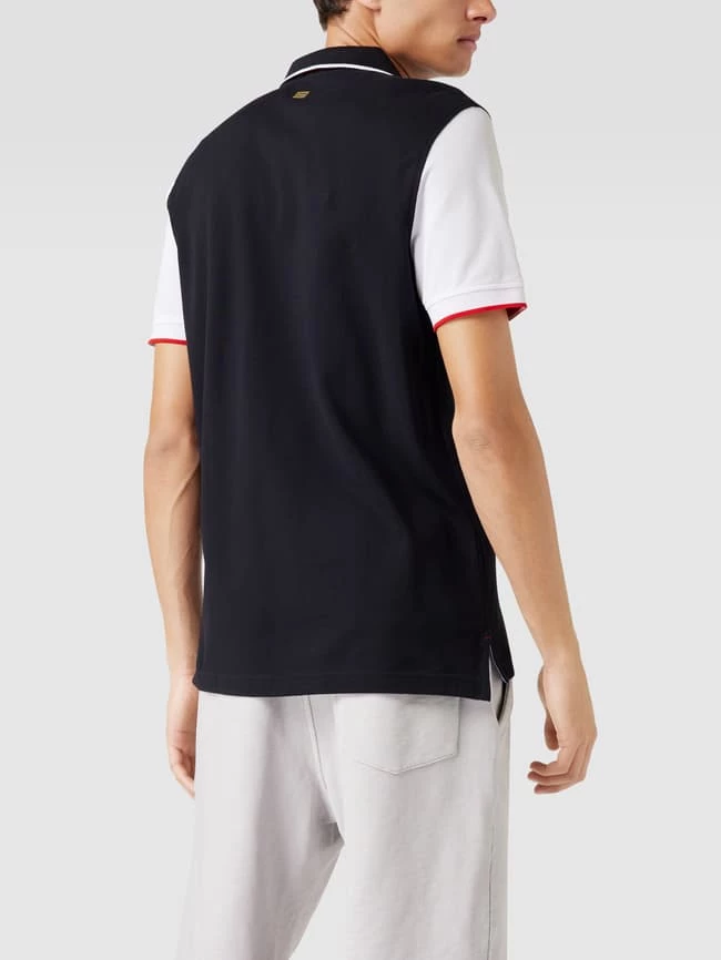 Christian Berg Men Poloshirt Mit Label-Prints - Marineblau 5 Christian Berg Men Poloshirt Mit Label-Prints - Marineblau – Bild 5