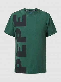 Pepe Jeans T-Shirt Mit Logo-Print Modell 'Shedrick' - Dunkelgrün -Ralph Lauren-Shop 9ksjcl2ia153ccicad7kcga1a5444hpn9gqjiha46194kc269544ugqf6crksdil8oqjae1h60rkgdpn693m4dr46thm8d34ccp36e9kc8omcoj6c8oj2pb3c5im6c1k68s68e8
