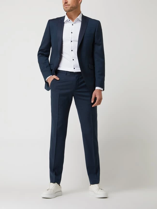 DIGEL Anzug Aus Schurwolle Modell 'Rocco' - Petrol 1 DIGEL Anzug Aus Schurwolle Modell 'Rocco' - Petrol