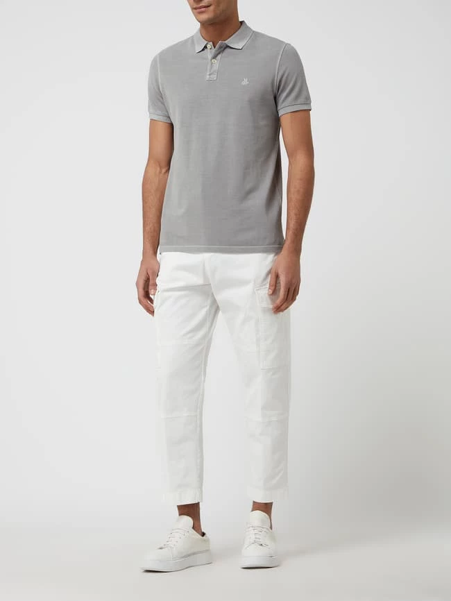 Marc O'Polo Poloshirt Aus Baumwolle - Hellgrau 1 Marc O'Polo Poloshirt Aus Baumwolle - Hellgrau