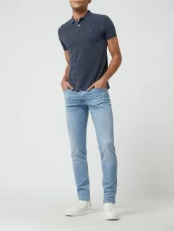 Marc O'Polo Poloshirt Aus Baumwolle - Marineblau