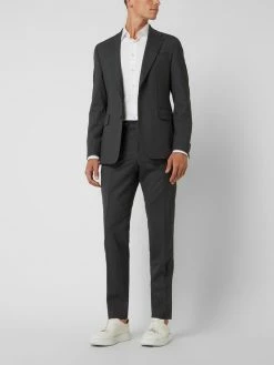 Windsor Shaped Fit Anzughose Mit Stretch-Anteil Modell 'Bene' - Anthrazit