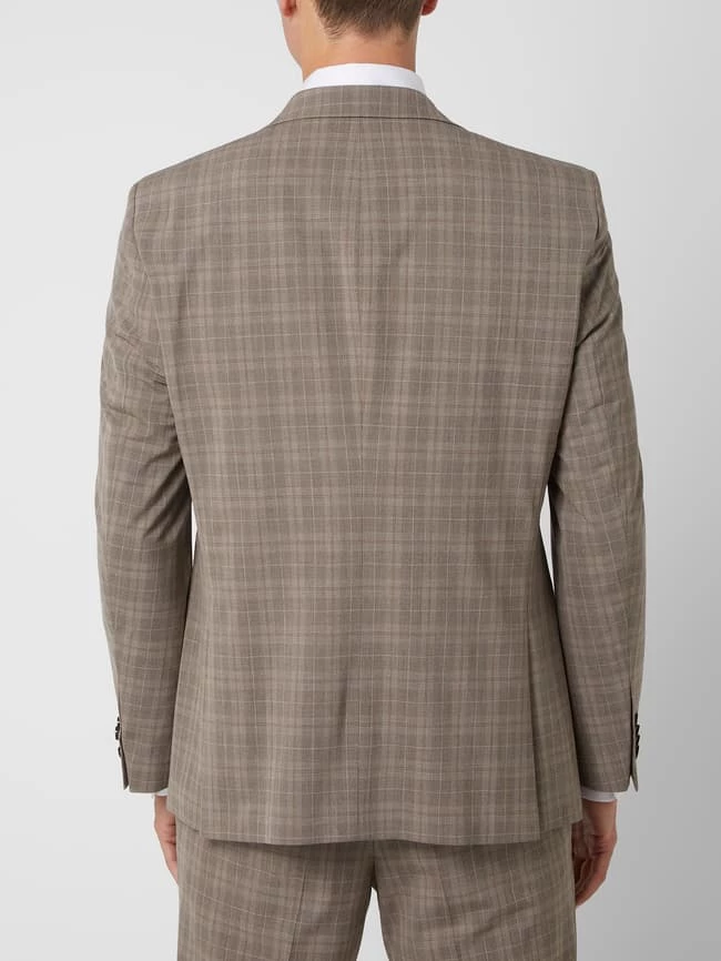 Pierre Cardin Modern Fit 2-Knopf-Sakko Mit Stretch-Anteil Modell 'Grant' - 'Futureflex' - Hellbraun 6 Pierre Cardin Modern Fit 2-Knopf-Sakko Mit Stretch-Anteil Modell 'Grant' - 'Futureflex' - Hellbraun – Bild 6