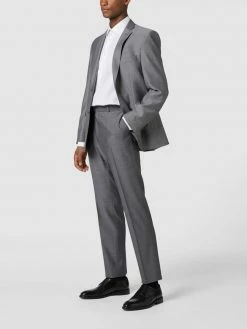 Carl Gross Modern Fit Anzug-Hose Aus Schurwolle - Hellgrau