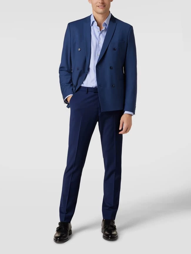 Drykorn Slim Fit 2-Knopf-Sakko Mit Woll-Anteil Modell 'Irving' - Royalblau 1 Drykorn Slim Fit 2-Knopf-Sakko Mit Woll-Anteil Modell 'Irving' - Royalblau