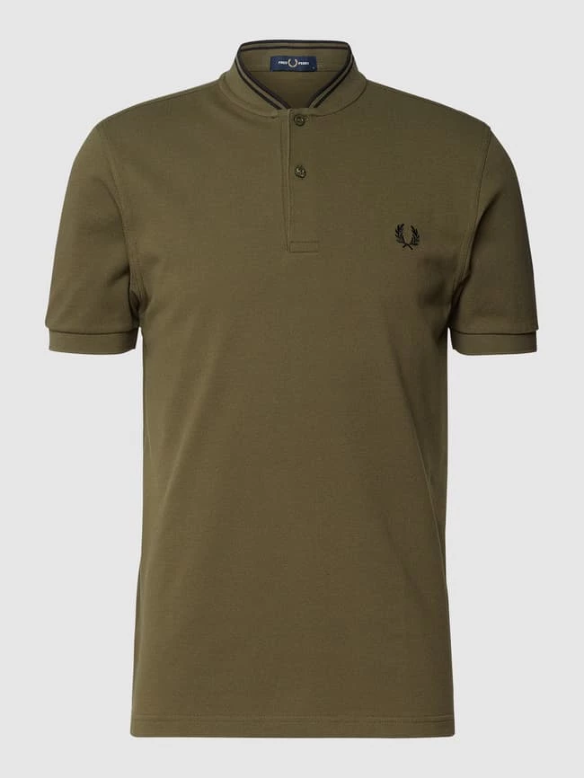 Fred Perry Poloshirt Mit Logo-Stitching - Olivgrün 2 Fred Perry Poloshirt Mit Logo-Stitching - Olivgrün – Bild 2