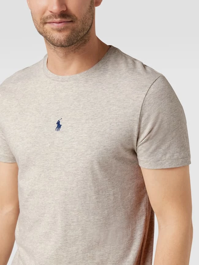 Polo Ralph Lauren T-Shirt Mit Logo-Stitching - Hellgrau 3 Polo Ralph Lauren T-Shirt Mit Logo-Stitching - Hellgrau – Bild 3