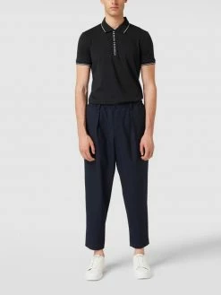 ARMANI EXCHANGE Poloshirt Mit Label-Details - Dunkelblau