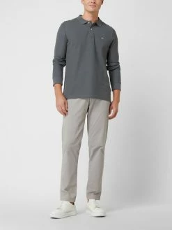 Fynch-Hatton Poloshirt Aus Supima®-Baumwolle - Anthrazit