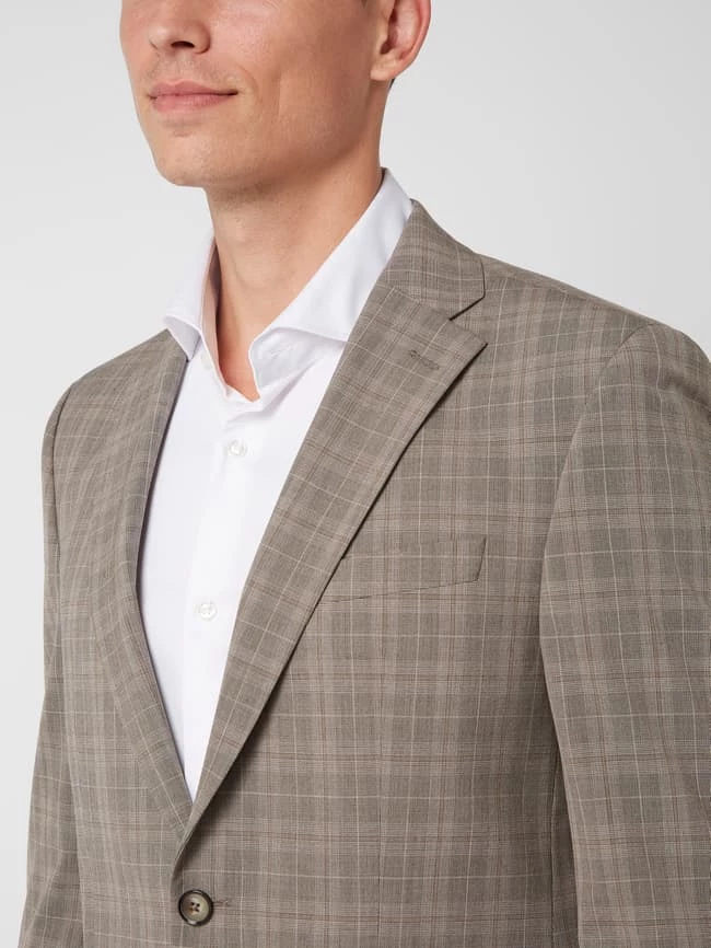 Pierre Cardin Modern Fit 2-Knopf-Sakko Mit Stretch-Anteil Modell 'Grant' - 'Futureflex' - Hellbraun 3 Pierre Cardin Modern Fit 2-Knopf-Sakko Mit Stretch-Anteil Modell 'Grant' - 'Futureflex' - Hellbraun – Bild 3
