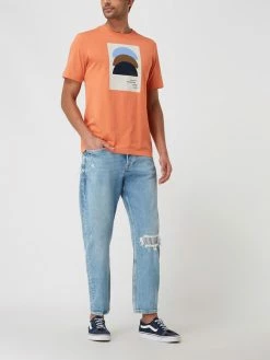 S.Oliver RED LABEL T-Shirt Aus Baumwolle - Orange