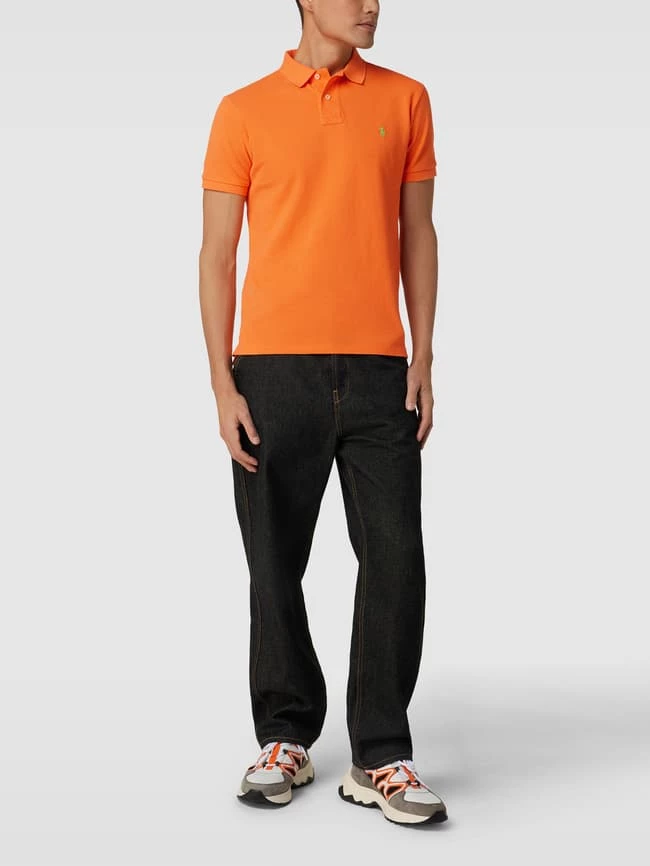 Polo Ralph Lauren Poloshirt Mit Label-Stitching - Orange 1 Polo Ralph Lauren Poloshirt Mit Label-Stitching - Orange
