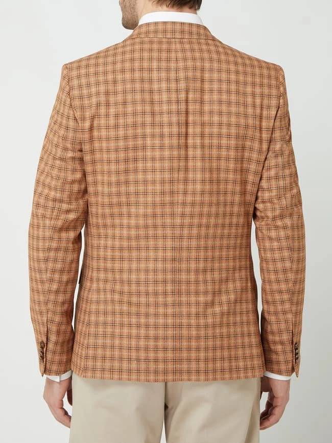 CG - Club Of Gents 1-Knopf-Sakko Mit Seide-Anteil Modell 'Chuck' - Rostrot 7 CG - Club Of Gents 1-Knopf-Sakko Mit Seide-Anteil Modell 'Chuck' - Rostrot – Bild 7