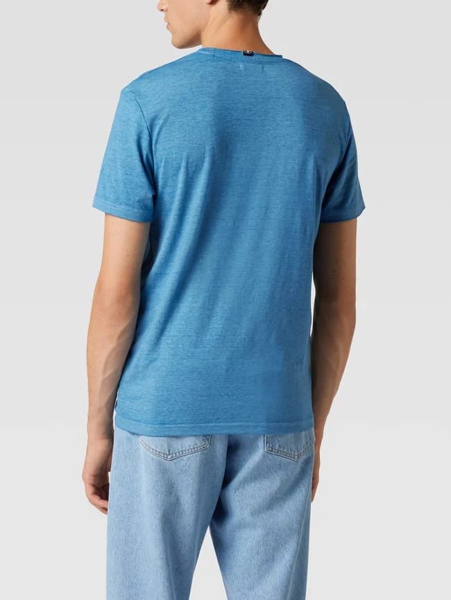 Tom Tailor T-Shirt In Melierter Optik - Ozean Blau 5 Tom Tailor T-Shirt In Melierter Optik - Ozean Blau – Bild 5