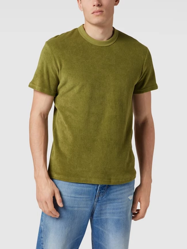 Tom Tailor T-Shirt Mit Flag-Label - Olivgrün 4 Tom Tailor T-Shirt Mit Flag-Label - Olivgrün – Bild 4