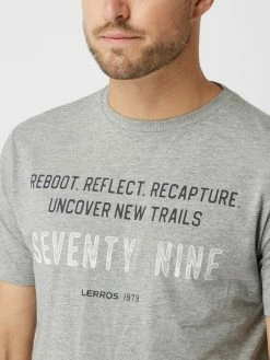 Lerros T-Shirt Aus Baumwolle - Mittelgrau Meliert -Ralph Lauren-Shop a56laja29cs54cqhal646jq799al2gqaal13ai9o6d1kmji9ah93gcpg6d8ksd1i90q48iq79cqksjam9d3m4dhhckpjae3169j3ic1kc9j68eb4c9i66cr66hhm4ohh6ti64p8