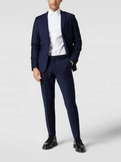 Drykorn 2-Knopf-Sakko Mit Steigendem Revers Modell 'Irving' - 'Drynamic' - Dunkelblau