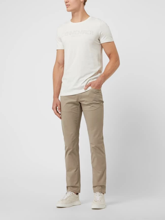 Tom Tailor Denim T-Shirt Mit Logo - Offwhite 1 Tom Tailor Denim T-Shirt Mit Logo - Offwhite