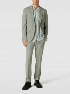 MCNEAL Anzughose Mit Strukturmuster - Grün