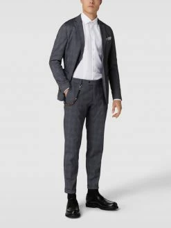 CG - Club Of Gents 2-Knopf-Sakko Mit Reverskragen Modell 'Carter' - Mittelgrau