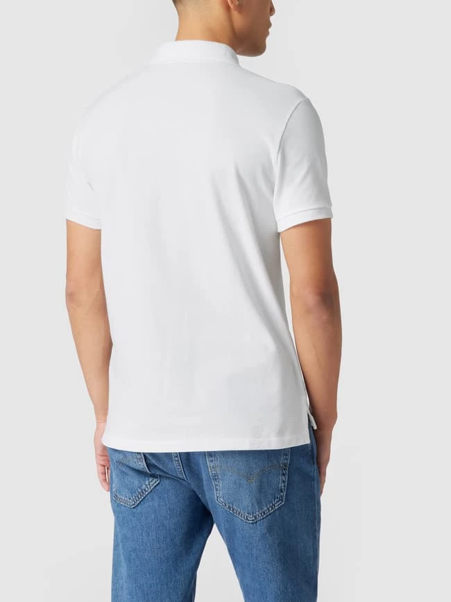 Polo Ralph Lauren Custom Slim Fit Poloshirt Mit Label-Details - Weiß 5 Polo Ralph Lauren Custom Slim Fit Poloshirt Mit Label-Details - Weiß – Bild 5