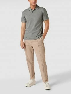 BOSS Poloshirt Mit Label-Stitching Modell 'Pallas' - Anthrazit