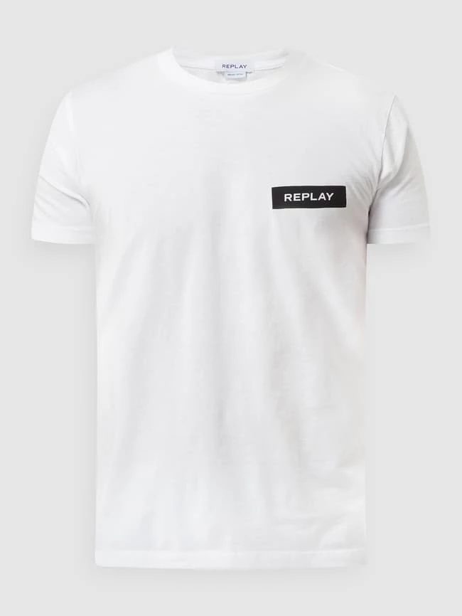 Replay T-Shirt Aus Baumwolle - Weiß 2 Replay T-Shirt Aus Baumwolle - Weiß – Bild 2