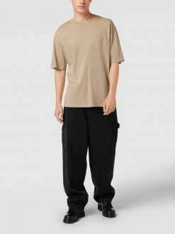 REVIEW T-Shirt Mit Unifarbenem Design - Schlamm