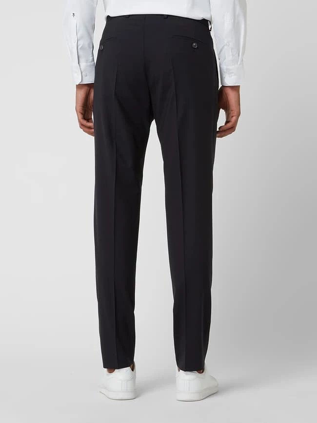 Windsor Shaped Fit Anzughose Mit Stretch-Anteil Modell 'Bene' - Marineblau 5 Windsor Shaped Fit Anzughose Mit Stretch-Anteil Modell 'Bene' - Marineblau – Bild 5