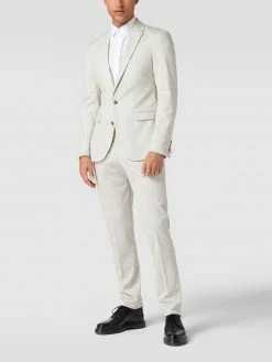 MCNEAL 2-Knopf-Sakko Mit Viskose-Anteil - Hellgrau