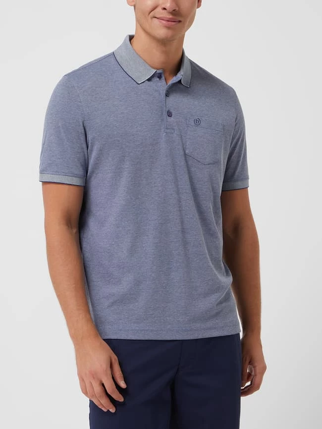 Bugatti Poloshirt Mit Brusttasche - Jeans 4 Bugatti Poloshirt Mit Brusttasche - Jeans – Bild 4