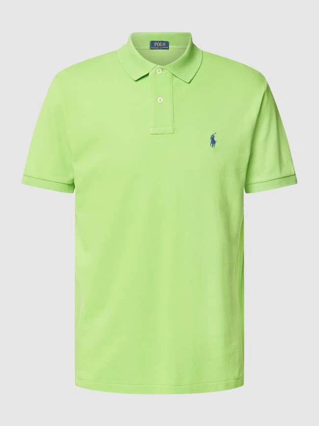 Polo Ralph Lauren Poloshirt Mit Label-Stitching - Apfelgrün 1 Polo Ralph Lauren Poloshirt Mit Label-Stitching - Apfelgrün