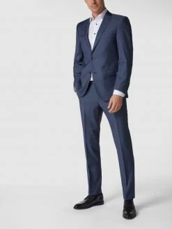 Carl Gross Modern Fit Anzughose Aus Schurwolle - Hellblau